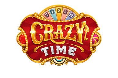 Crazy Time live spēle no Evolution ar četriem bonusa ratiem un tiešraides vadītāju